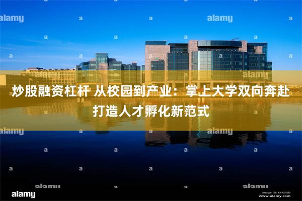 炒股融资杠杆 从校园到产业：掌上大学双向奔赴打造人才孵化新范式